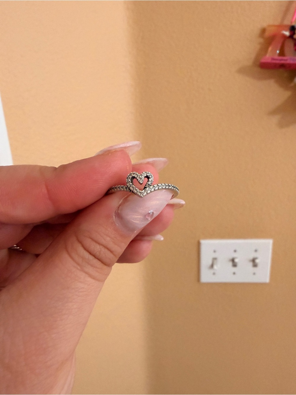 Pandora Sterling Silver Heart Ring
